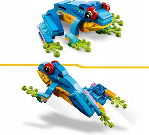 PREZENT LEGO DLA 7, 8 LATKI CREATOR 31136 Egzotyczna papuga + TORBA LEGO na Arena.pl