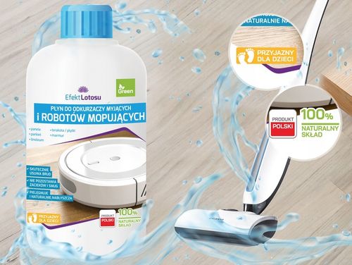 PŁYN DO ROBOTÓW MOPUJĄCYCH SPRZĄTAJĄCYCH MOPÓW BIONICZNYCH 2x 500ml na Arena.pl