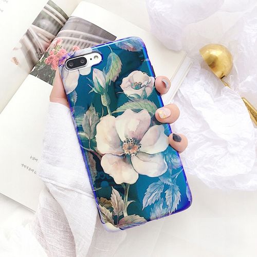 ETUI Case AURORA IPHONE X Blu-Ray Kwiaty na Arena.pl