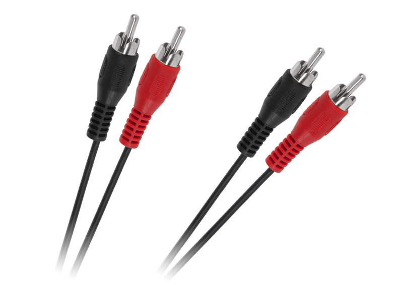 KPO2610-1,2 Kabel 2 x RCA -2 x RCA 1,2m zdjęcie 1