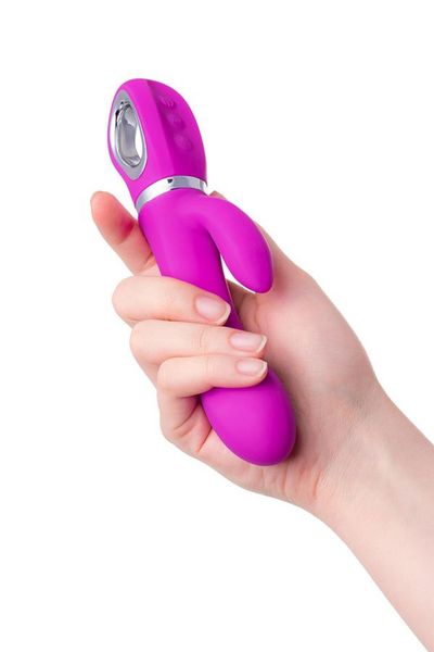Jos Joly, Vibrator With Clitoral Stimulator With Wow Mode, Silicone, zdjęcie 8