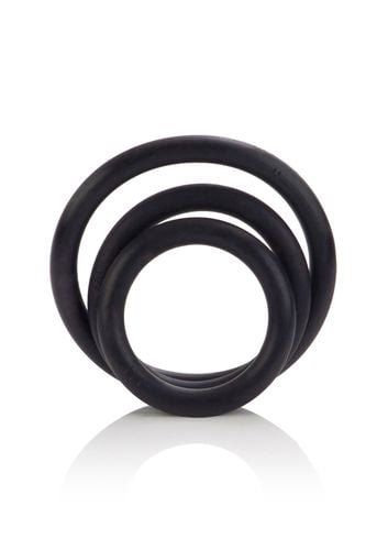 pierścień-rubber ring black set 3pcs na Arena.pl