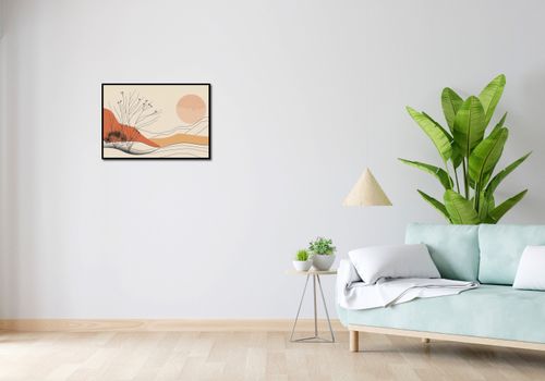 Plakat 66,5x46,5cm Pustynna Wydma na Arena.pl