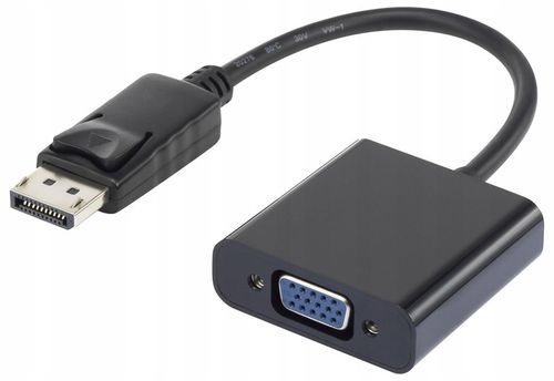 Adapter kabel przejściówka DisplayPort DP VGA DSUB Akyga monitor rzutnik na Arena.pl