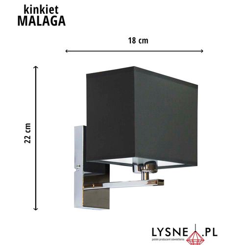 Kinkiet lampka nocna MALAGA na Arena.pl