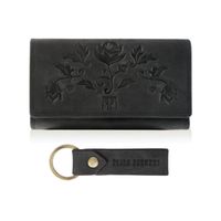 zestaw prezentowy dla kobiet zup-95-bl portfel damski skórzany