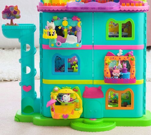 KOCI DOMEK GABI ZESTAW BALKONIK KICIUSIA PANDUSIA OBSERWATORIUM + AKCESORIA na Arena.pl