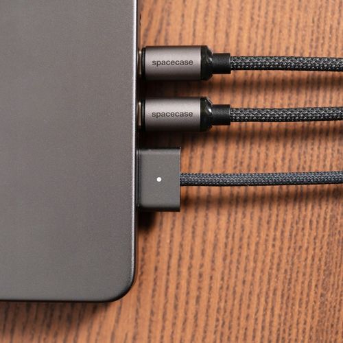 SPACECASE MOCNY KABEL USB-C DO USB-C TYP-C PD 60W 100CM SZYBKIE ŁADOWANIE na Arena.pl