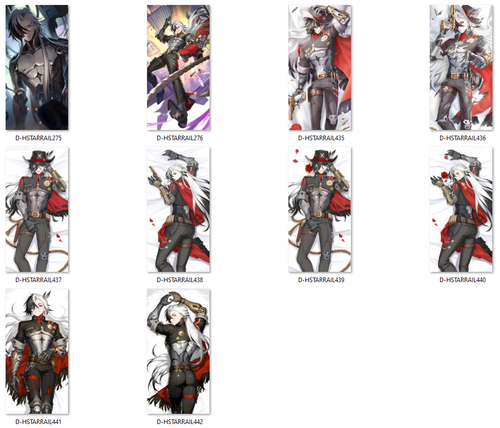 Dakimakura Honkai: Star Rail - Boothill DO WYBORU 90x45 na Arena.pl