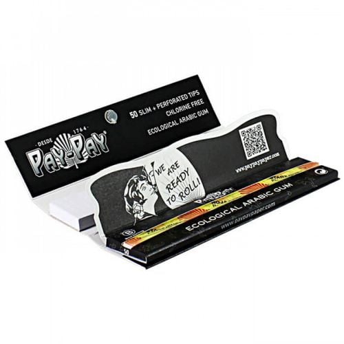 bibułki pay-pay black edition king size slim + filterki na Arena.pl