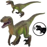 dinozaur velociraptor z głosem 24 x 8 x 13cm