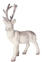 RENIFER WELUROWY FIGURKA DO POSTAWIENIA 27CM STROIK JELEŃ