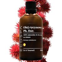 NATURALNY OLEJ RYCYNOWY NIERAFINOWANY TWARZ WŁOSY BRWI RZĘSY 100 ML