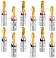 WTYKI GŁOŚNIKOWE BANANOWE NAKAMICHI HQ GOLD 12 SZT