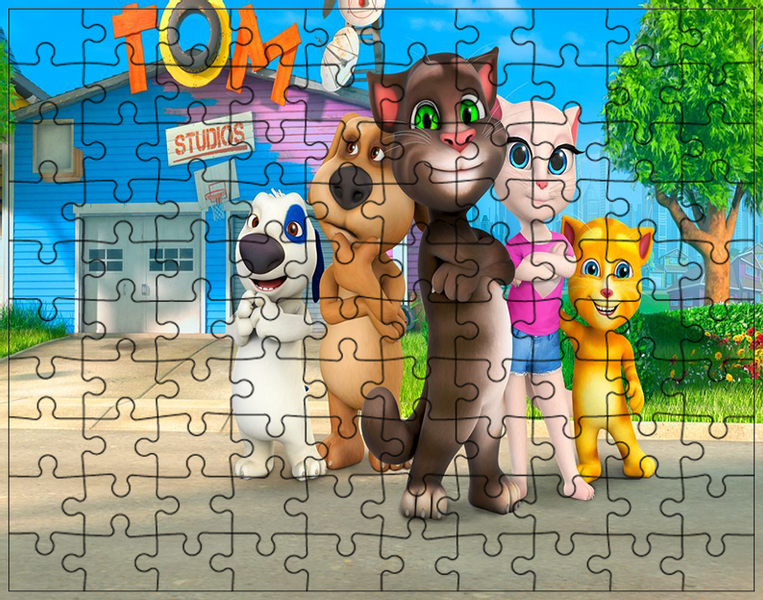 Puzzle Gadający Kot zdjęcie 1