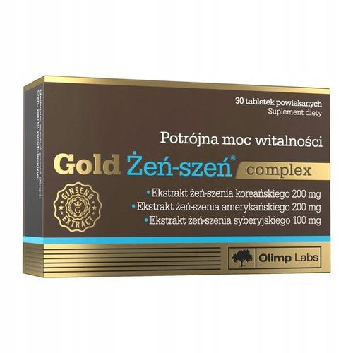 Olimp Gold Żeń-szeń complex, tabletki powlekane, 30 szt. na Arena.pl