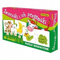 Zwierzaki i przysmaki - ukladanka 06519