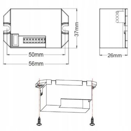CZUJNIK RUCHU Z ZEWNĘTRZNYM SENSOREM 360° LED SONDA ZMIERZCHU PIR 230V na Arena.pl