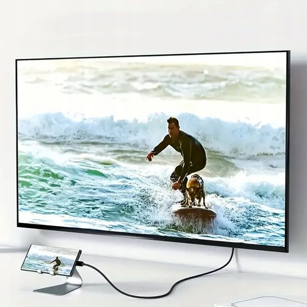 KABEL USB-C 3.1 TYP C DO HDMI 4K ADAPTER 200CM zdjęcie 9