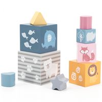 Klocki Drewniana Ukadanka Viga Toys