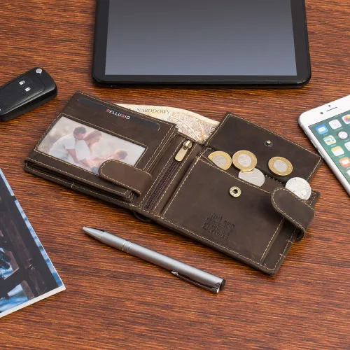 męski portfel marki bellugio na Arena.pl