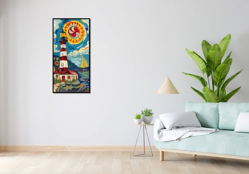 Plakat 50x100cm Żywa Przystań na Arena.pl