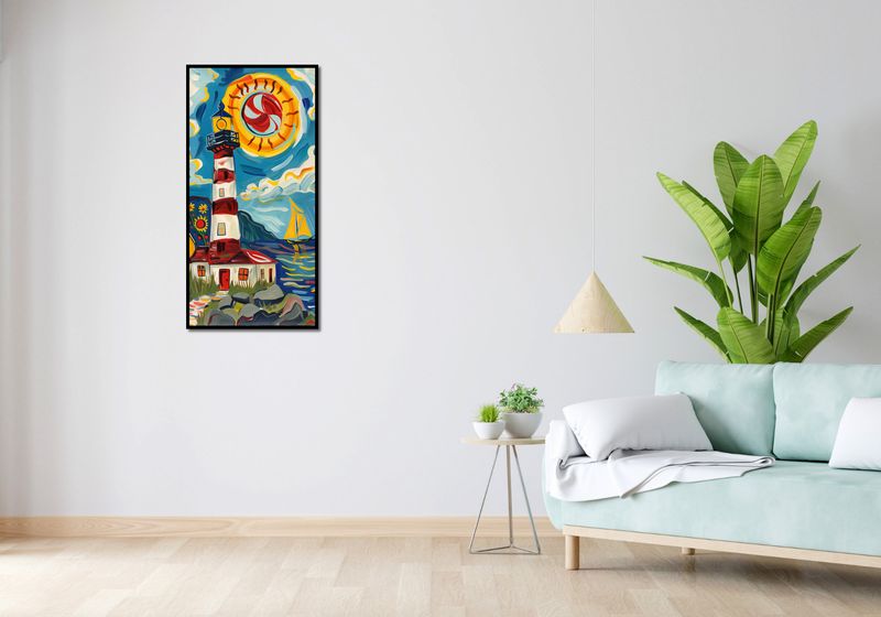 Plakat 50x100cm Żywa Przystań zdjęcie 4