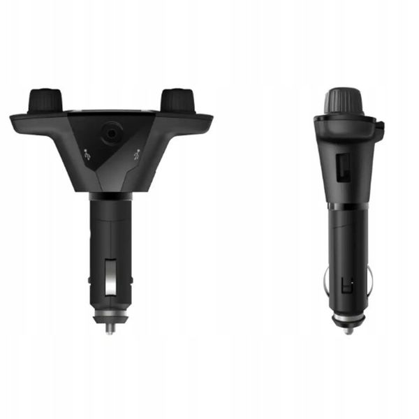 Transmiter FM Samochodowy Bluetooth 5.0 USB micro SD 8w1 AUX Ładowarka zdjęcie 2