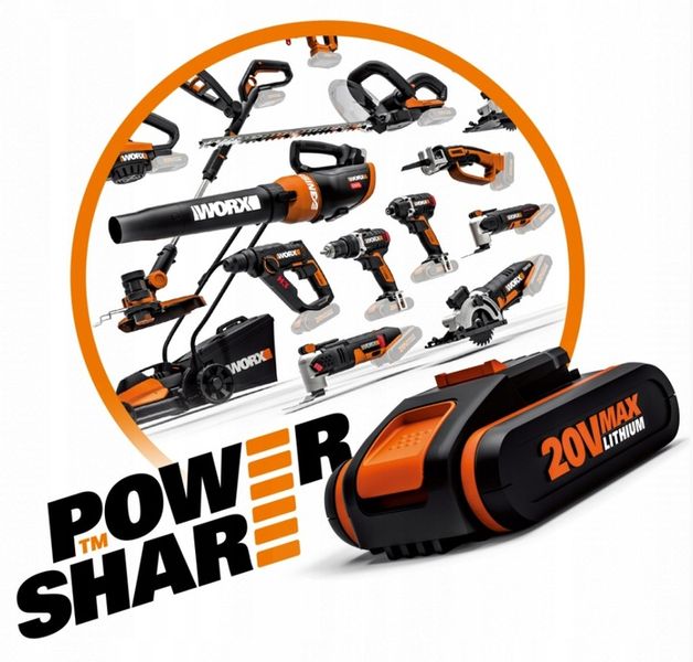 Myjka akumulatorowa Worx WG633E.9 HYDROSHOT 20V zdjęcie 5