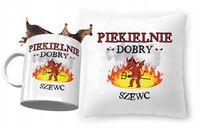 Zestaw Dla Szewca Poduszka + Kubek Na Prezent Z Nadrukiem Ze Zdjęciem