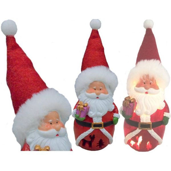 Figurka Mikołaj LED 7x6x16cm zdjęcie 1