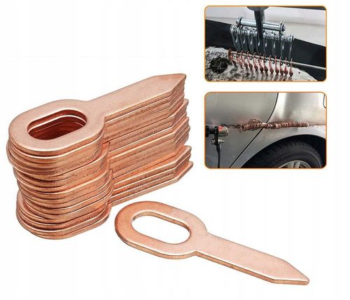 Zgrzewarka spoter podkładki Bity proste SPOTTER 100sztuk na Arena.pl