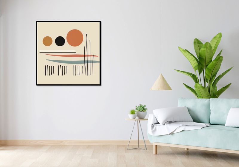 Plakat 90x90cm Iluzja Horyzontu zdjęcie 4
