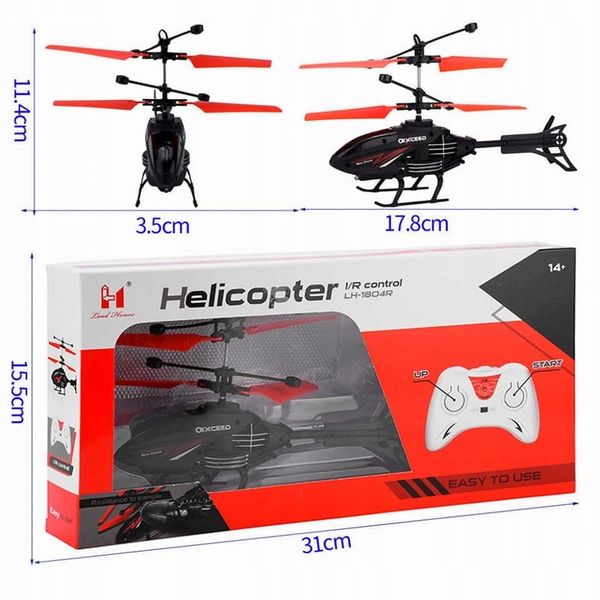 HELIKOPTER ZDALNIE STEROWANY RC SAMOLOT + PILOT zdjęcie 3