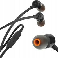 Słuchawki dokanałowe JBL, przewodowe do Jack 3,5 mm + gumki na słuchawki