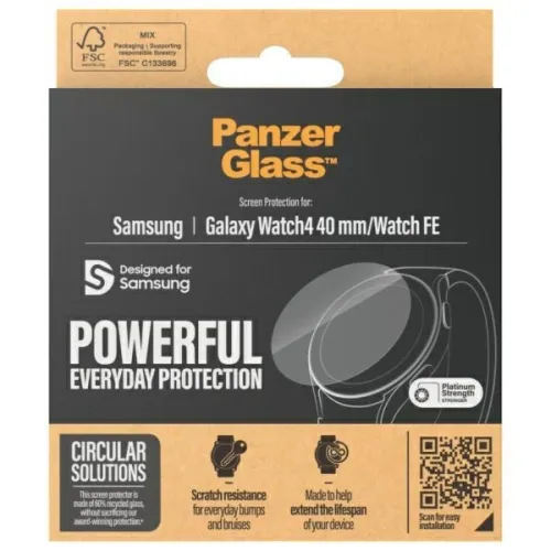 Szkło hartowane PanzerGlass na Samsung Galaxy Watch 4 (40mm) na Arena.pl