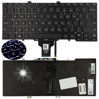 Klawiatura do Dell Latitude 14 3400 5400 7400 RN86F z podświetleniem LED