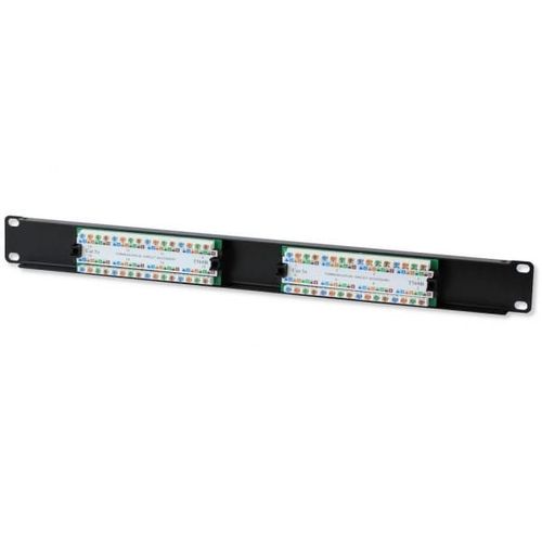 Techly Patch panel 1U UTP 16xR J45 Cat.5e, czarny na Arena.pl