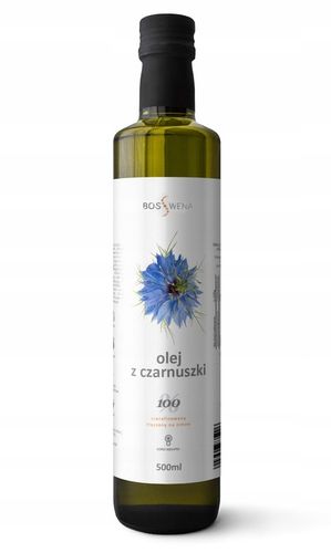 Olej z czarnuszki 500ml VIRGIN zimno tłoczony JAKOŚĆ PREMIUM na Arena.pl