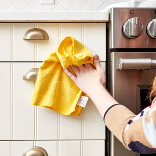 Ścierka miękka ŚCIERECZKA mikrofibra (mikrofaza) w opakowaniu 10 szt. na Arena.pl