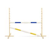przeszkoda skokowa do hobby horse 160cm, h-120 cm, dwie belki