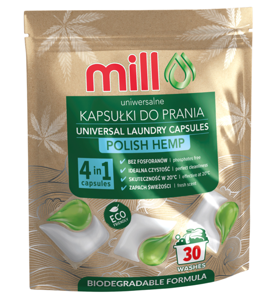 Kapsułki do prania 3w1 - ECOMILL - 30 szt zdjęcie 1