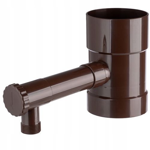 ZBIERACZ ŁAPACZ DESZCZÓWKI WODY DESZCZOWEJ Z RYNNY ZAWOREM CHWYTACZ 100mm na Arena.pl