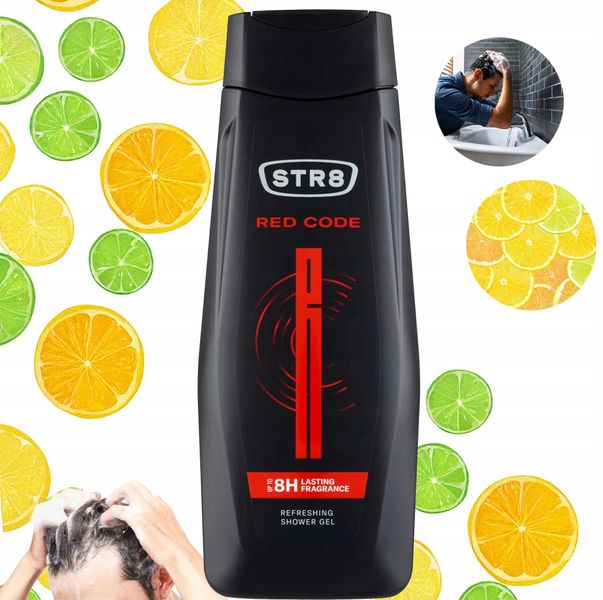 str8 żel pod prysznic 400ml red code zdjęcie 1
