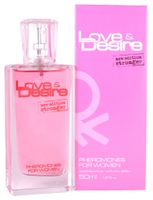 Perfumy Z Feromonem Love & Desire Damskie 50Ml