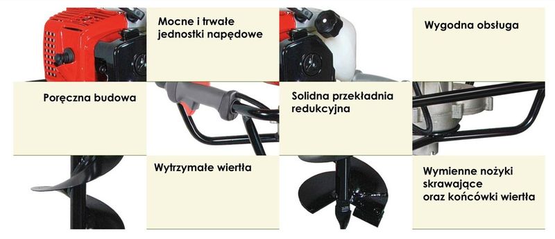 WIERTNICA GLEBOWA BLUEBIRD NEA 610E zdjęcie 3