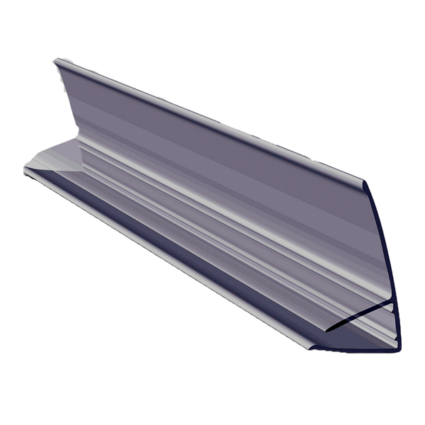 F-profil 2000mm Dymny (szary) do poliwęglanu 8-10mm zdjęcie 1