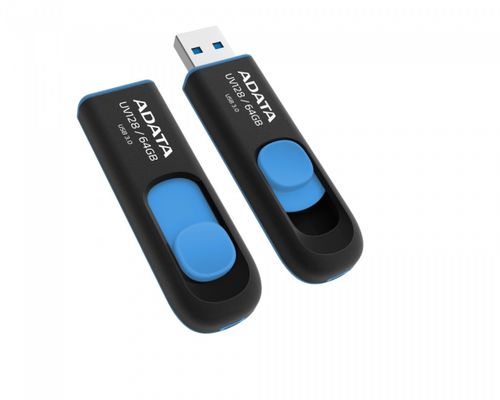 Adata DashDrive UV128 64GB USB3.0 czarno - niebieski na Arena.pl