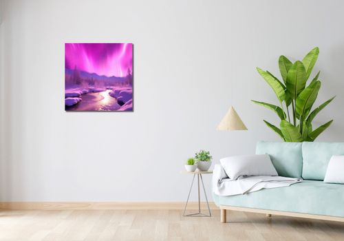 Obraz 60x60cm Aurora Nad Niebiem na Arena.pl