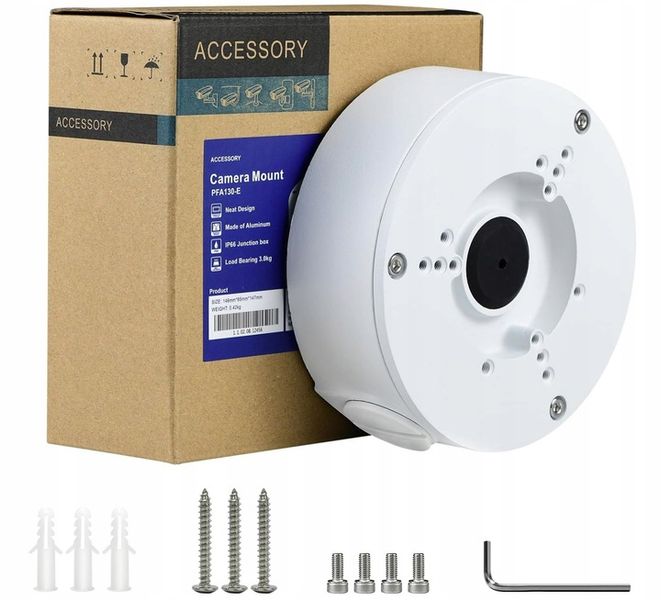 Adapter Puszka montażowa DAHUA PFA130-E do kamer zdjęcie 1